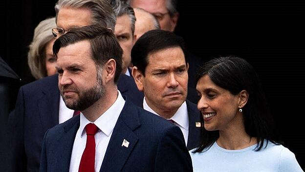 J.D. Vance, Marco Rubio und Usha Vance