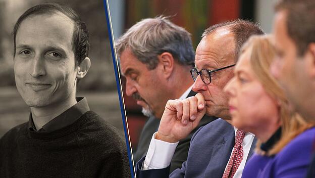 Redakteur Jakob Ranke, Merz und Parteispitzen