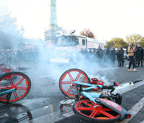 Schülerproteste in Frankreich