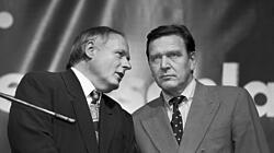 Oskar Lafontaine und Gerhard Schröder