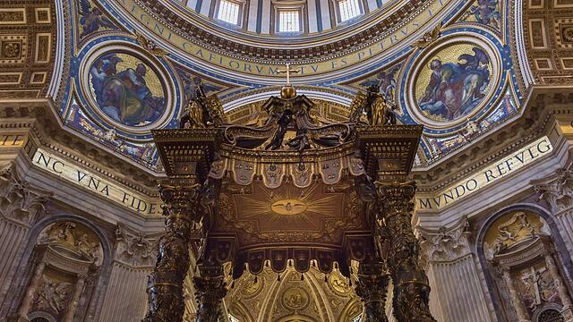 Petersdom Rom Altar