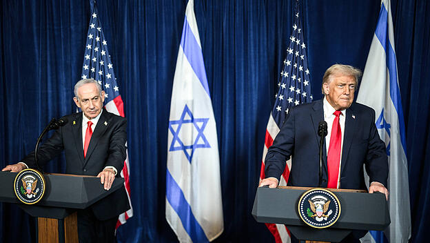 Israels Premier Benjamin Netanjahu und US-Präsident Donald Trump