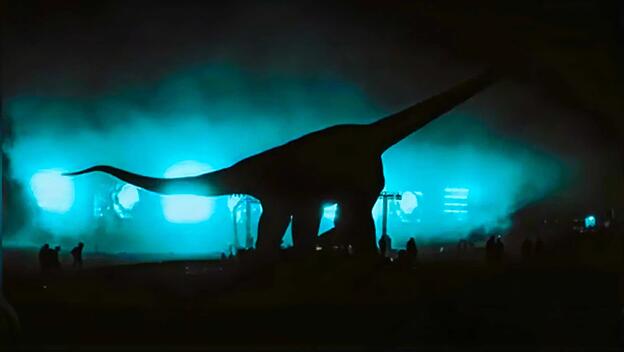 Dieser Dino ist als Haustier völlig ungeeignet. Die Saurier-Animation im Film „The End of Oak Street" fällt beängstigend realistisch aus.