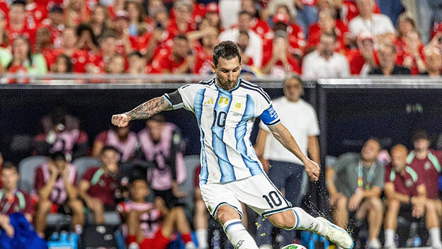 Argentiniens Superstar Lionel Messi